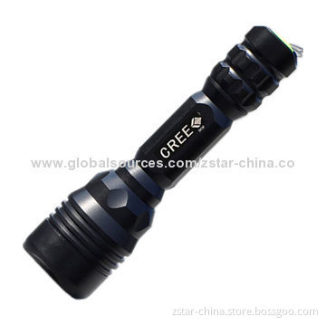 Rechargeable 350lm Lumen LED Flashlight/Torch, Cree Q5/5W Power/280-350lm Lumen Value, White Light